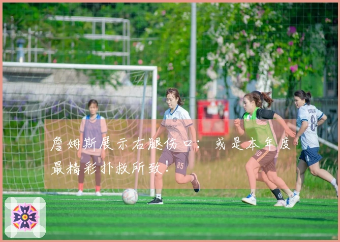 詹姆斯展示右腿伤口：或是本年度最精彩扑救所致！