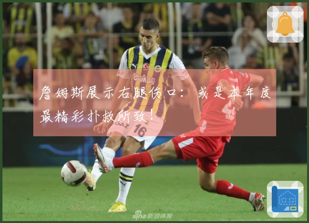 詹姆斯展示右腿伤口：或是本年度最精彩扑救所致！